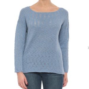 NWT Artisan NY L Soft Light Cotton Ramie Sweater